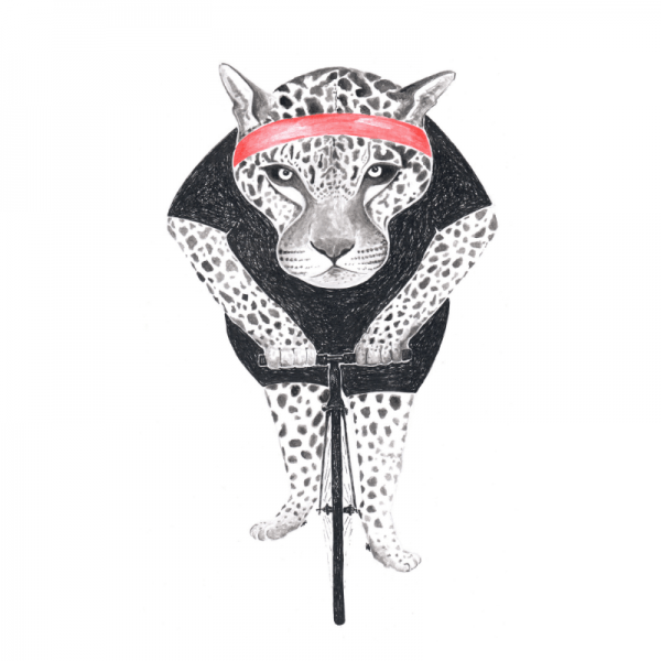 Leopard-illustration-fahrrad-bike-whysoserious